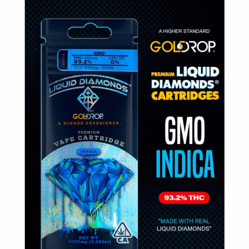Gold Drop GMO - Liquid Diamonds® Cartridge - 1 Gram